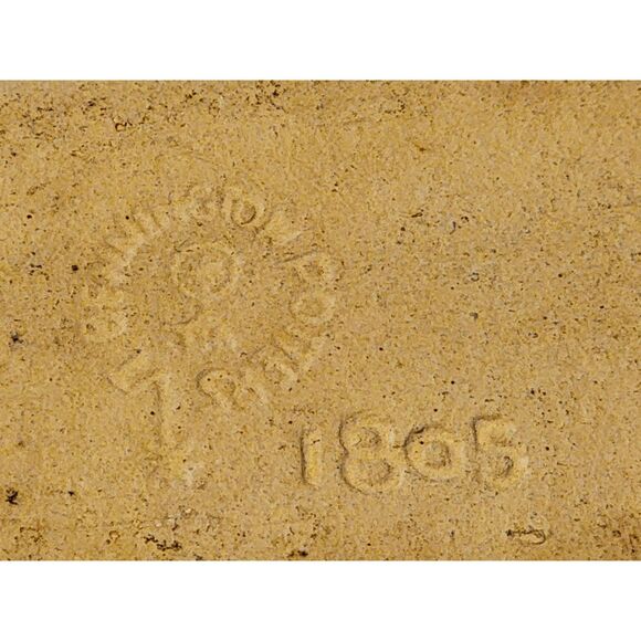 BENNINGTON Potters 1805 Brown Pottery FISH Neutral 15" Platter Decor - Picture 5 of 7